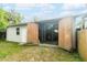 This garage or workshop has an open concept and high doors at 2576 Shilo Glynn Ln, New Smyrna Beach, FL 32168