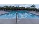 Large community pool with plenty of room for swimming and a shallow area with easy access at 2820 Neverland Dr, New Smyrna Beach, FL 32168