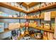 Well-organized walk-in pantry with custom wooden shelves and ample storage space for food and kitchen essentials at 2943 Gibraltar Blvd, New Smyrna Beach, FL 32168