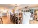 Open floorplan concept offering living, dining, Gathering room and kitchen spaces at 315 N Causeway # C402, New Smyrna Beach, FL 32169