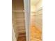 Dual walk-in pantries feature ample shelving and hardwood floors at 3435 Black Willow Trl, Deland, FL 32724