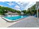 Community swimming pool with lounge chairs and convenient pool access at 4322 Sea Mist Dr # 4322, New Smyrna Beach, FL 32169