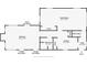 Downstairs floorplan featuring Gathering room, kitchen, foyer, bathroom, bedroom, and garage at 4624 Van Kleeck Dr, New Smyrna Beach, FL 32169