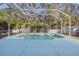 Inviting screened-in pool with clear water for outdoor enjoyment at 5424 Frederick Lake Dr, Port Orange, FL 32128