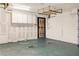 Large garage with built-in storage and secure access, offering plenty of space and security at 55 Bay Harbour Dr, Ponce Inlet, FL 32127