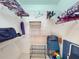 Organized walk-in closet with shelving, storage bins, and clothing racks at 6584 Engram Rd # 405, New Smyrna Beach, FL 32169
