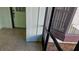 Tiled entryway with a screen door to let fresh air in while adding security at 108 Lake Fairgreen Cir, New Smyrna Beach, FL 32168