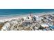 Aerial shot of a beachfront community with convenient parking and direct beach access at 111 N Atlantic Ave # A219, New Smyrna Beach, FL 32169