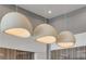 Close-up of modern pendant lights at 1194 N Peninsula, New Smyrna Beach, FL 32169
