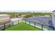 Rooftop deck with artificial turf and views of the surrounding neighborhood at 1194 N Peninsula, New Smyrna Beach, FL 32169