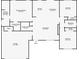 Detailed floor plan showcasing the layout of the entire house, including room dimensions at 1290 9Th St, Orange City, FL 32763