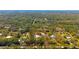 Overhead view of property, surrounded by beautiful wooded land at 1370 Jane Lacey Ln, New Smyrna Beach, FL 32168