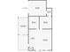 A detailed floor plan showcasing the layout, dimensions, and flow of the home's interior spaces at 1370 Jane Lacey Ln, New Smyrna Beach, FL 32168