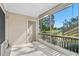 Inviting screened patio providing tranquil pond views and a peaceful outdoor retreat at 1600 Big Tree Rd # G3, South Daytona, FL 32119