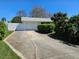 Charming single-story home with attached garage, manicured landscaping, and a long driveway at 2321 Tamarind Dr, Edgewater, FL 32141