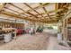 Open shed area for equipment storage and workspace at 2533 Glenhaven St, New Smyrna Beach, FL 32168