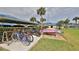 Bicycle and Kayak parking area with covered parking and a view of the complex at 2700 N Peninsula Ave # 113, New Smyrna Beach, FL 32169
