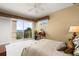 Beachfront bedroom features a sliding glass door with balcony access at 2901 Hill St, New Smyrna Beach, FL 32169
