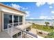 Beautiful coastal home with a balcony overlooking the ocean and beachfront landscape at 2901 Hill St, New Smyrna Beach, FL 32169