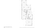 First floor layout featuring a kitchen, living room, game room, garage, and covered patio at 2901 Hill St, New Smyrna Beach, FL 32169
