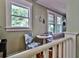 Charming breakfast nook with bright natural light and seating for two at 303 Washington St, New Smyrna Beach, FL 32168