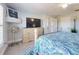 Relaxing primary bedroom offering natural light and a soothing color palette at 3611 Marisol Ct, New Smyrna Beach, FL 32168