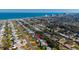 Beautiful aerial view of the property showcasing proximity to the beach and neighborhood at 38 Seacrest Dr, Ormond Beach, FL 32176