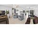 Bright and airy living room featuring modern flooring at 38 Seacrest Dr, Ormond Beach, FL 32176