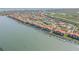 Beautiful waterfront complex featuring boat docks, water views, and a vibrant community atmosphere at 407 Bouchelle Dr # 205, New Smyrna Beach, FL 32169