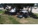 Community outdoor recreational area with storage for kayaks and paddleboards, perfect for waterfront living and outdoor fun at 407 Bouchelle Dr # 205, New Smyrna Beach, FL 32169