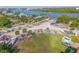 Spacious boat storage area with trailers, providing convenient parking and maintenance options at 407 Bouchelle Dr # 205, New Smyrna Beach, FL 32169