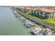 Picturesque waterfront condos with boat docks, offering stunning views and direct access to the water at 407 Bouchelle Dr # 205, New Smyrna Beach, FL 32169