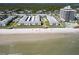 Aerial view of beachfront condos with private beach access, close to the ocean at 4225 S Atlantic Ave # 2150, New Smyrna Beach, FL 32169