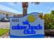 The Colony Beach Club community sign featuring its name and logo at 4225 S Atlantic Ave # 2150, New Smyrna Beach, FL 32169