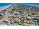 Overhead view of the property, showcasing its proximity to the beach, amenities, and vibrant neighborhood at 519 Mobile Ave, Daytona Beach, FL 32118