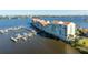 Waterfront condos with boat docks offer stunning views and convenient access to water activities at 533 Marina Point Dr # 533, Daytona Beach, FL 32114