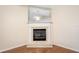 Close up on a fireplace with a large mirror above the mantle at 549 Coral Trace Blvd, Edgewater, FL 32132
