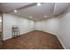 Basement with tiled flooring, and recessed lighting at 746 N Halifax Ave, Daytona Beach, FL 32118