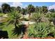 Lush tropical landscaping views from the balcony at 746 N Halifax Ave, Daytona Beach, FL 32118