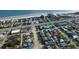Aerial view of the neighborhood by the beach at 835 E 24Th Ave # 111, New Smyrna Beach, FL 32169