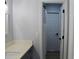 Bathroom featuring a modern vanity, a new toilet and fresh paint at 855 Sugar House Dr, Port Orange, FL 32129