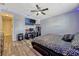 Bedroom featuring a ceiling fan and recessed lighting at 465 White Cotton Cir, Oviedo, FL 32765