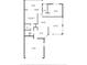 Detailed floor plan showcasing the layout of the home with labeled rooms and dimensions for reference at 68 Crooked Pine Rd, Port Orange, FL 32128