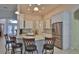 Modern kitchen featuring granite countertops, stainless steel appliances, and a breakfast bar at 2904 Palma Ln, New Smyrna Beach, FL 32168