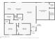 A floor plan showing the layout of the home's kitchen, living room, bedrooms, and bathrooms at 2921 India Palm Dr, Edgewater, FL 32141