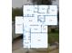 Detailed floor plan of the home showcasing the layout of rooms and living spaces at 3635 Scott St, Port Orange, FL 32129