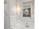 Bright bathroom featuring a stylish vanity and updated fixtures for a clean, modern look at 121 Ellicott Dr, Ormond Beach, FL 32176