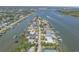 Waterfront property with a private boat dock, canal access, and beautiful water views at 1212 Commodore Dr, New Smyrna Beach, FL 32168