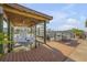 Well-maintained boat dock featuring covered slips and a convenient platform for boating enthusiasts at 1212 Commodore Dr, New Smyrna Beach, FL 32168