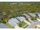 Expansive aerial view showcasing the community's marsh preserve area and surrounding area at 1363 Wayne Ave, New Smyrna Beach, FL 32168